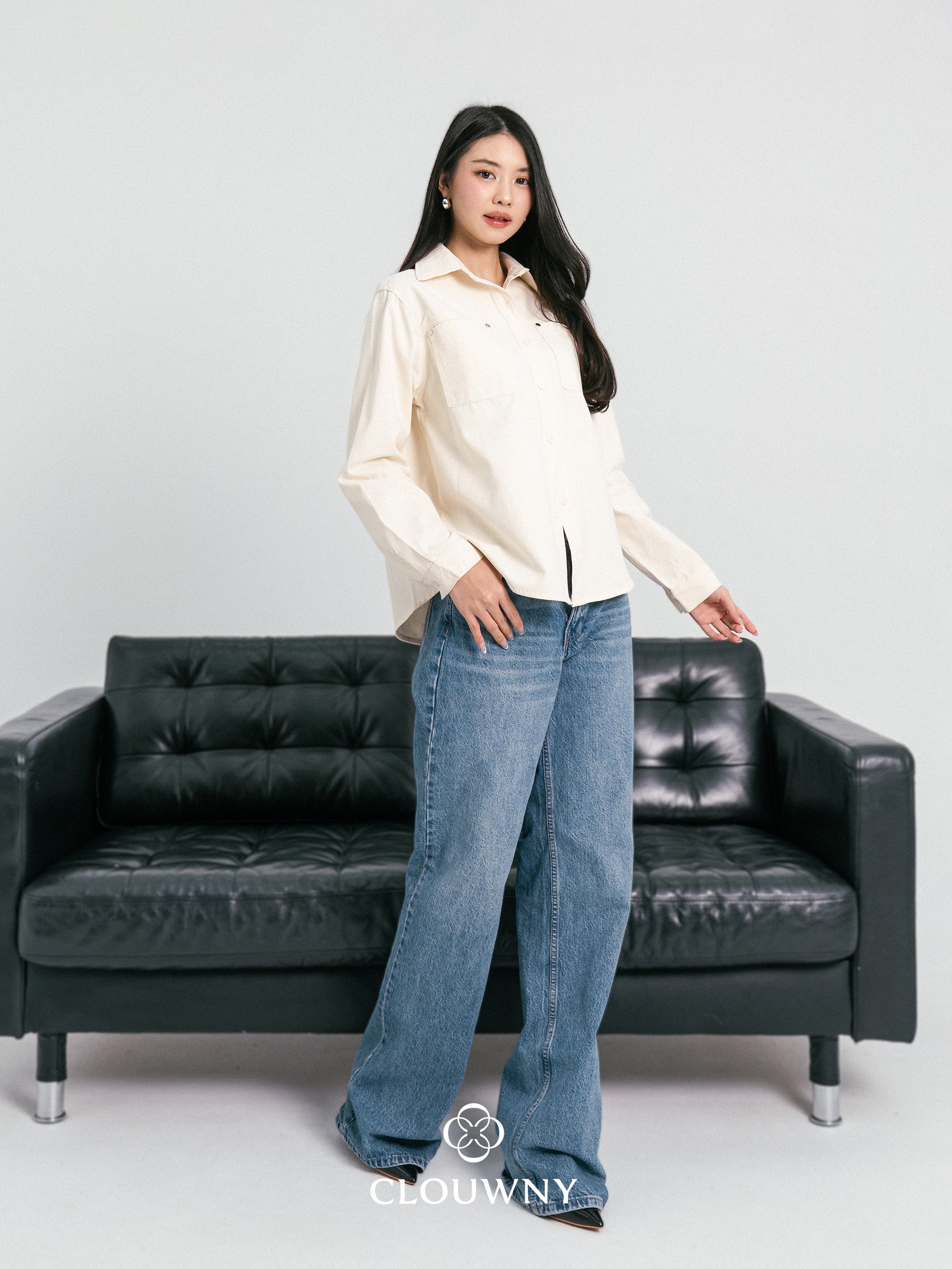 Duches Pocket Shirt - Cream